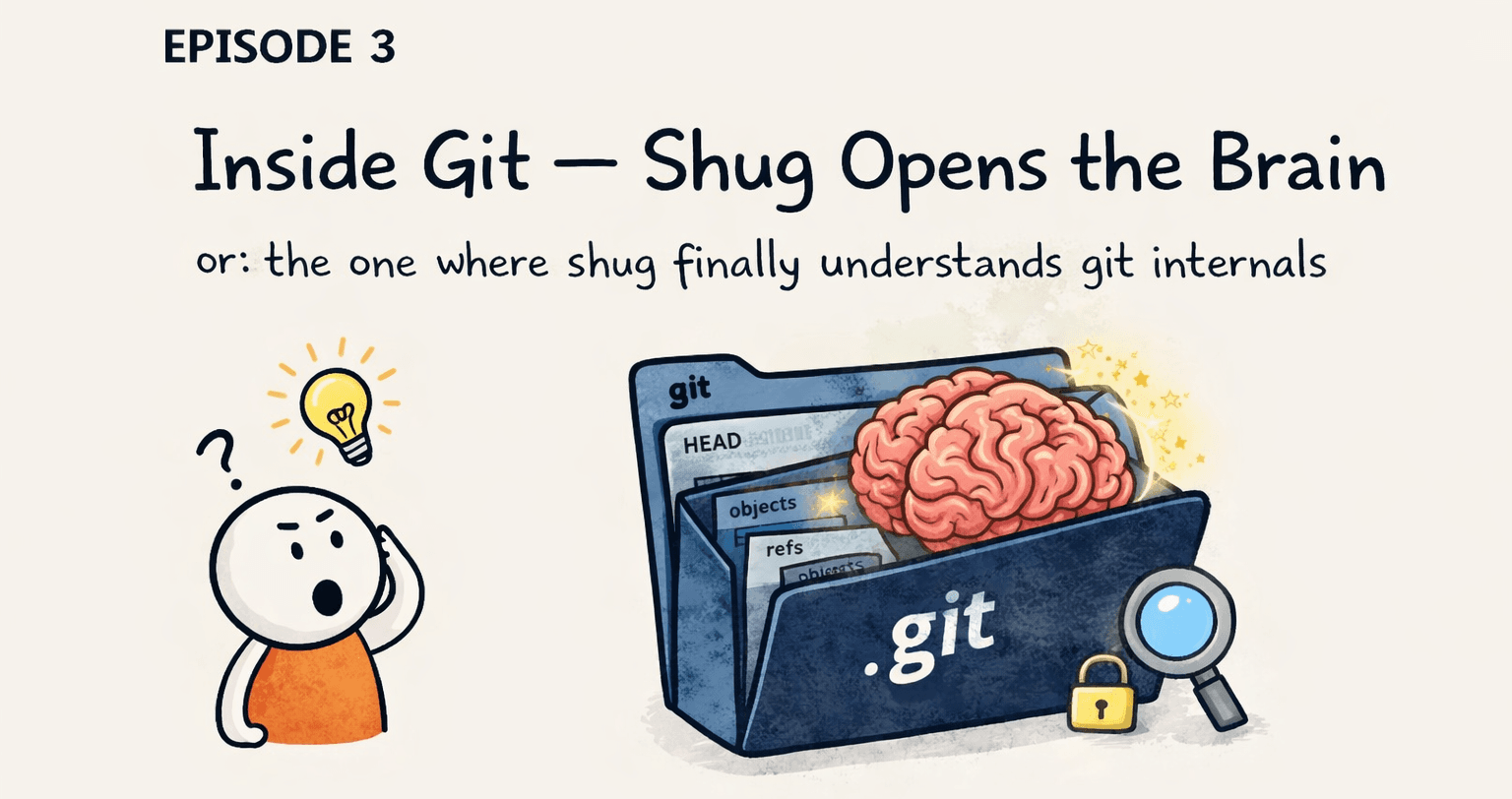 Shug Opens the .git Folder